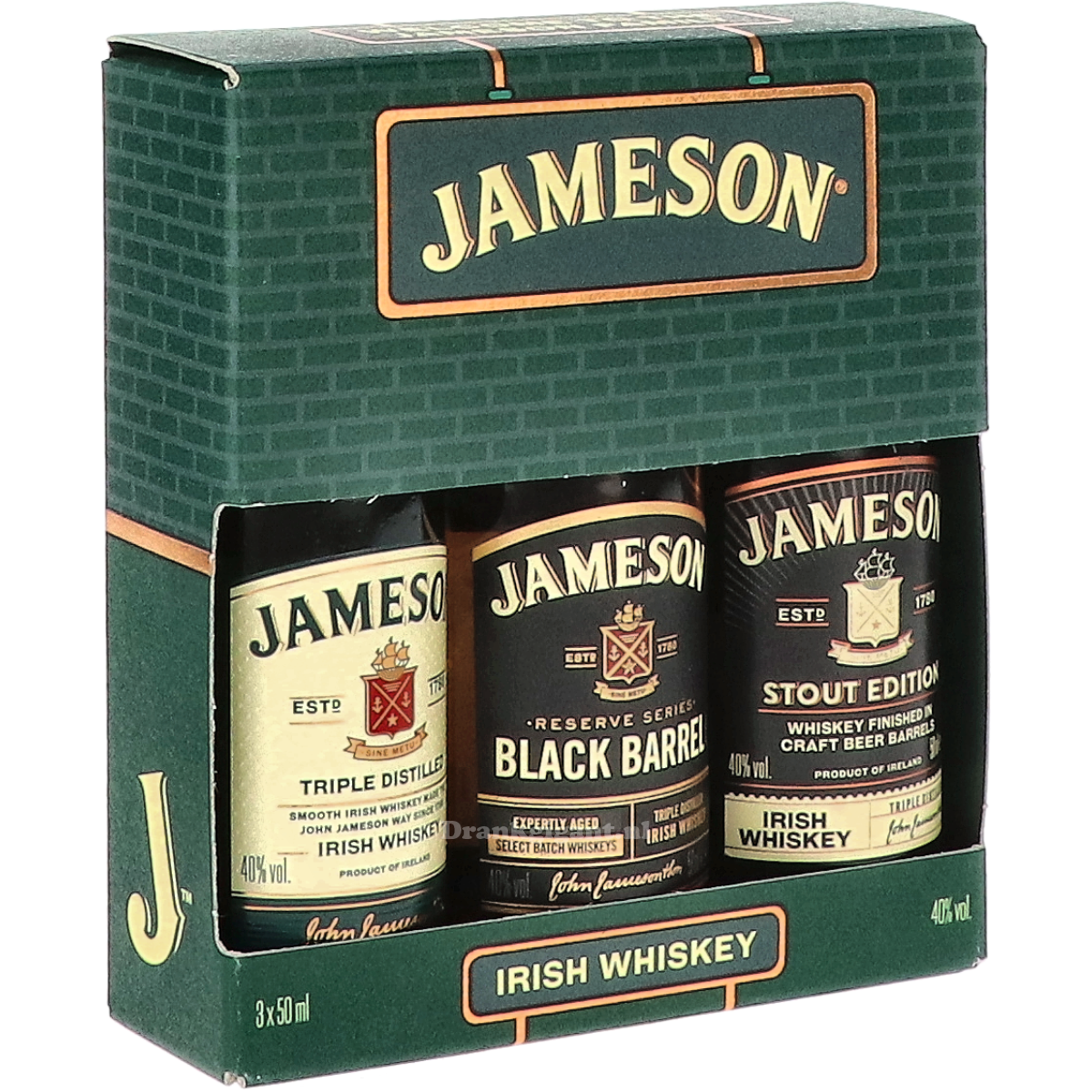 Jameson Cadeaupakket Mini 15 cl