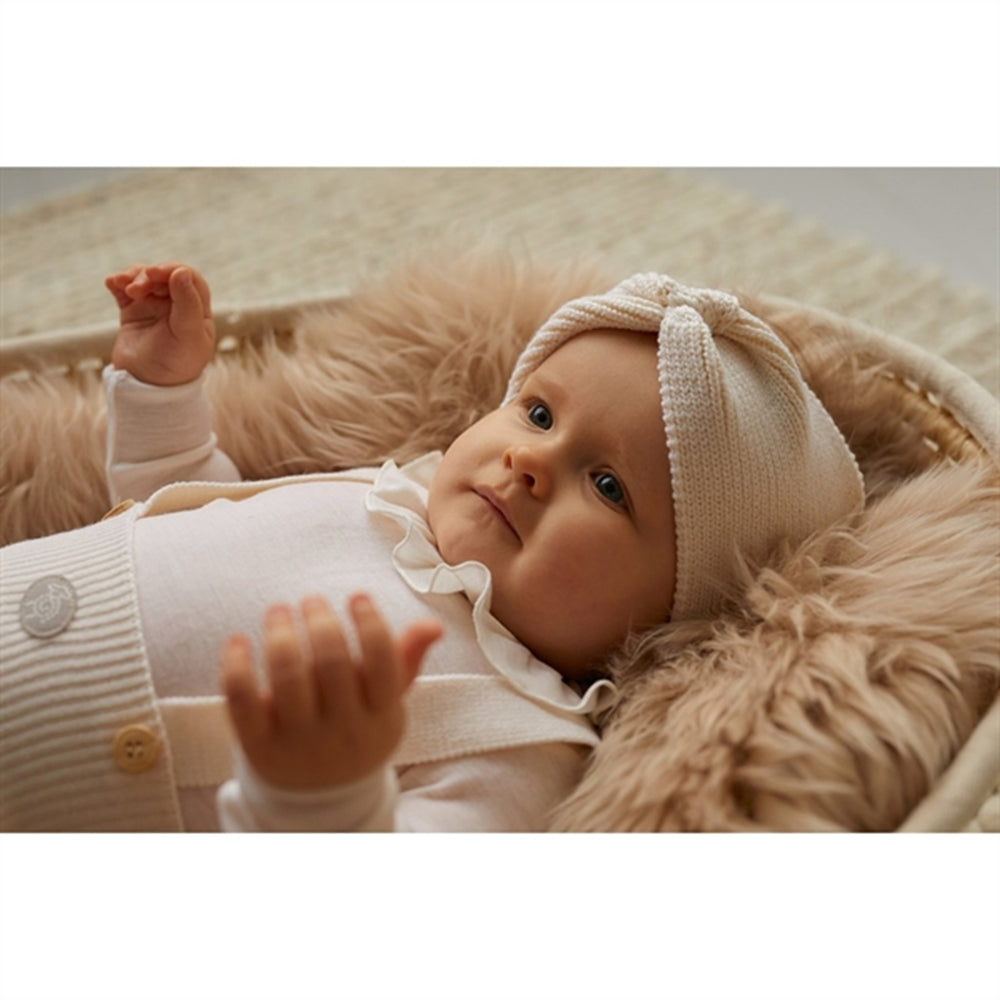Pandebånd Baby Natur Cremet Hvid