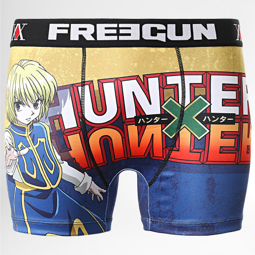 Boxer Hunter X Hunter Kurakipa Jaune Bleu