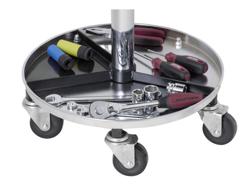 Kraftwerk Werkstatt-Rollhocker 3984 135 kg Rollhocker