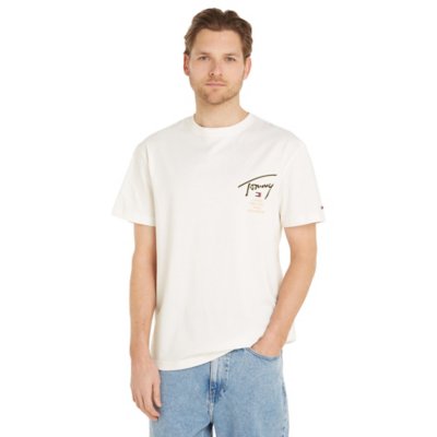 Tee-shirt à manches courtes homme Tjm Clsc Gold Signature TOMMY HILFIGER