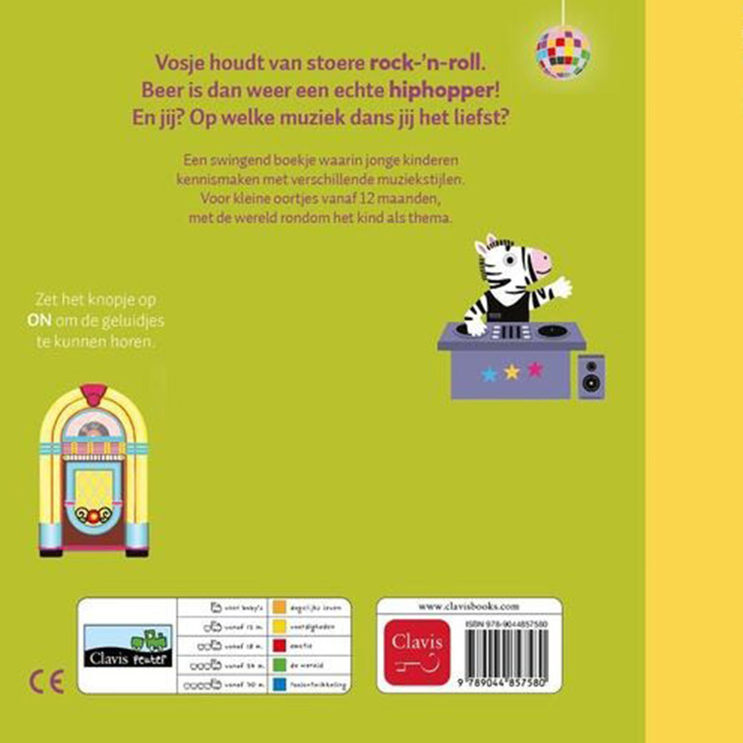 uitgeverij clavis geluidenboek dansdeuntjes