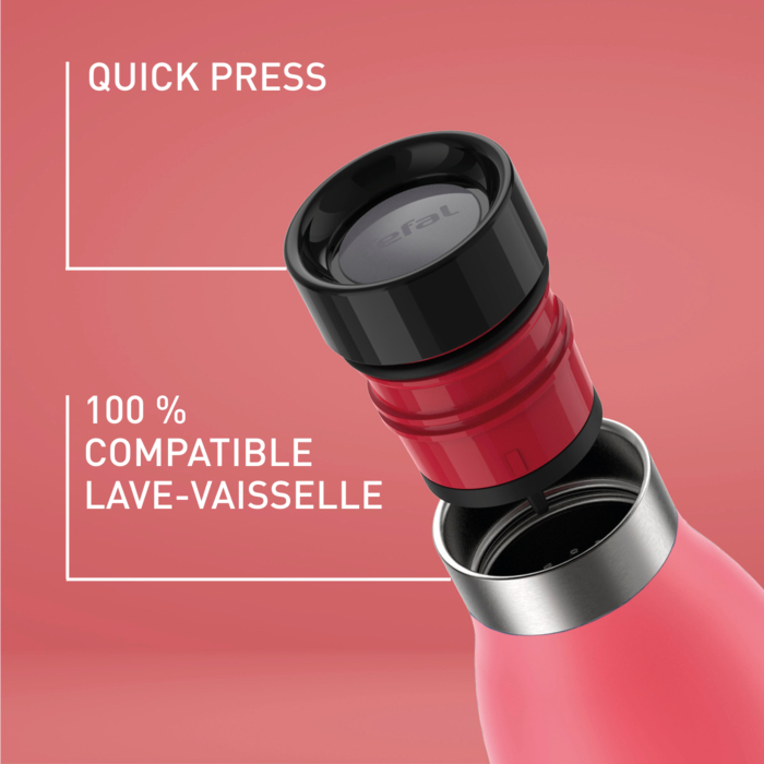 BLUDROP Gourde 0,5L Corail