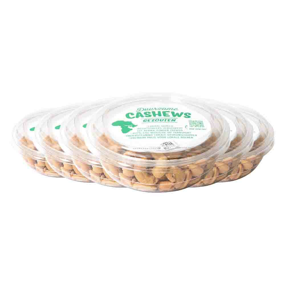 6x Verse Klassenoten Duurzame Cashews XXLGezouten150 gr