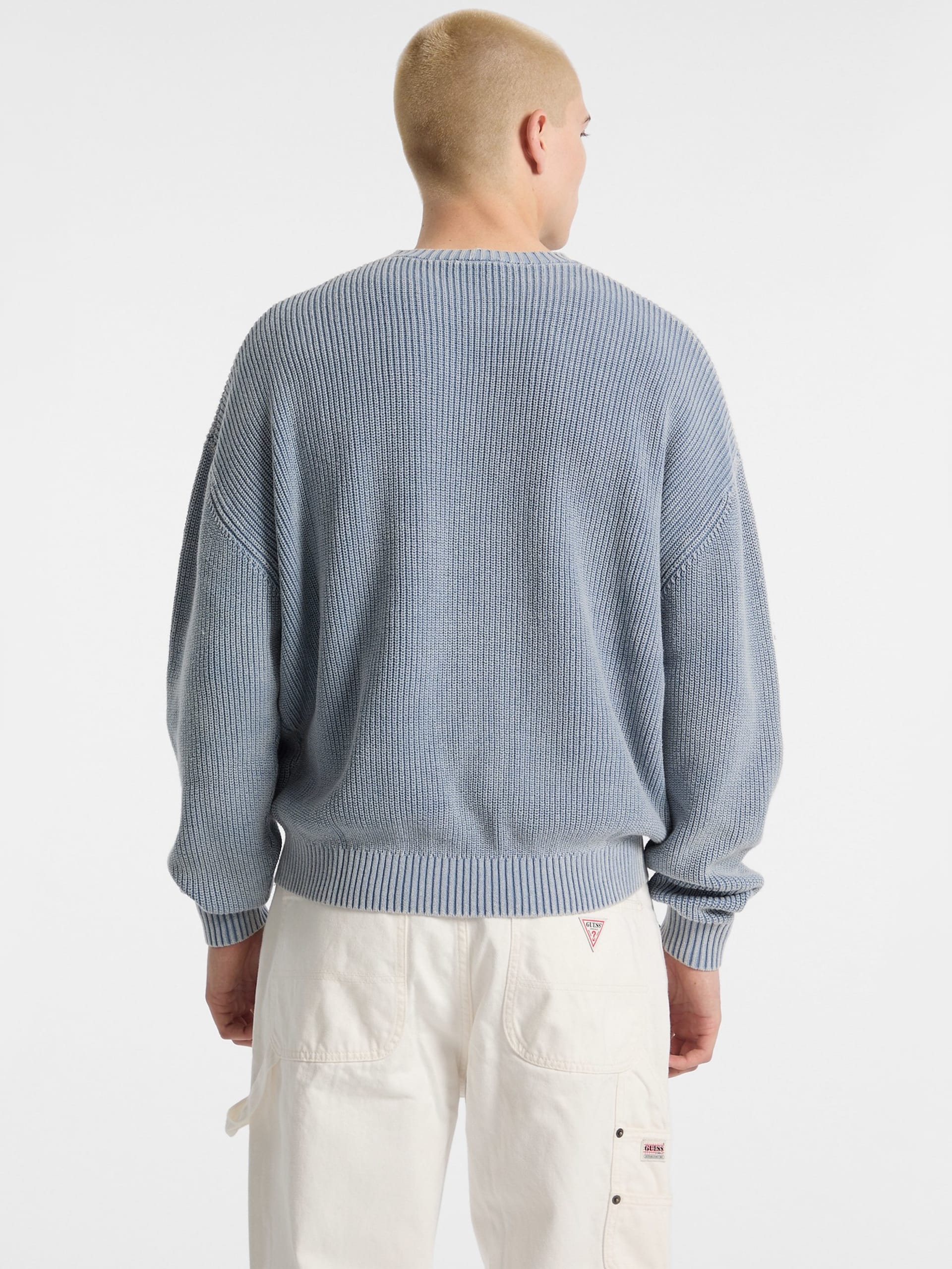 Suéter de gola redonda ecológico GUESS Originals