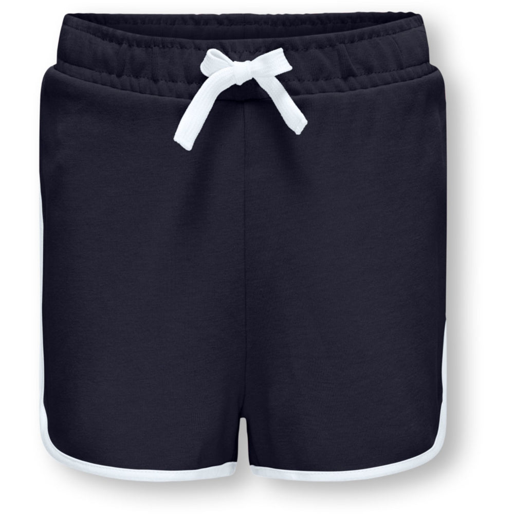 Køb kids ONLY Night Sky Piping Bright White Ashley Sweat Shorts