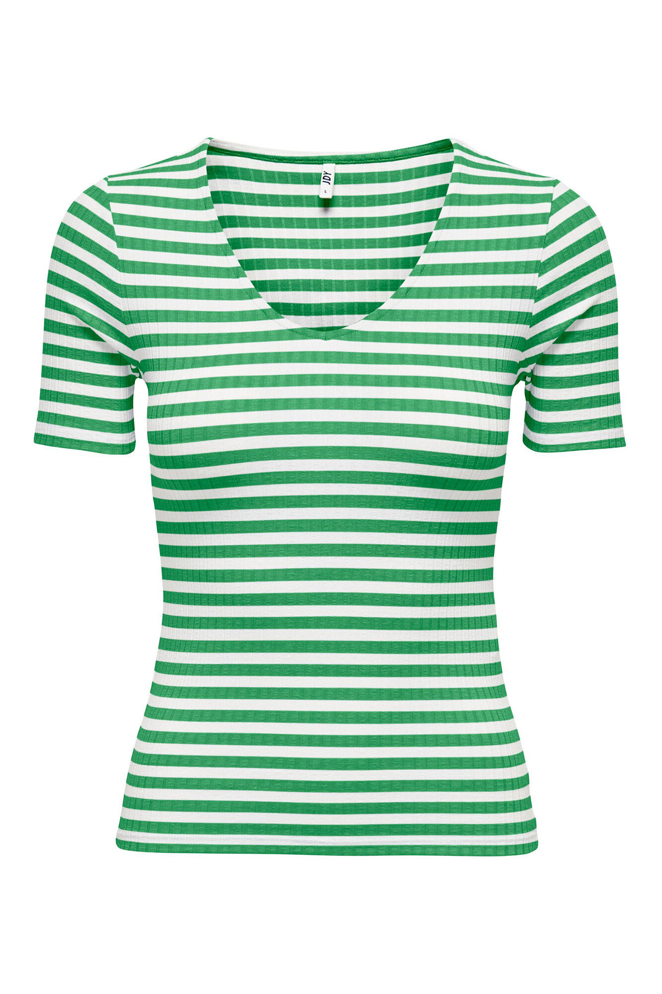 Blusa listrada de manga curta