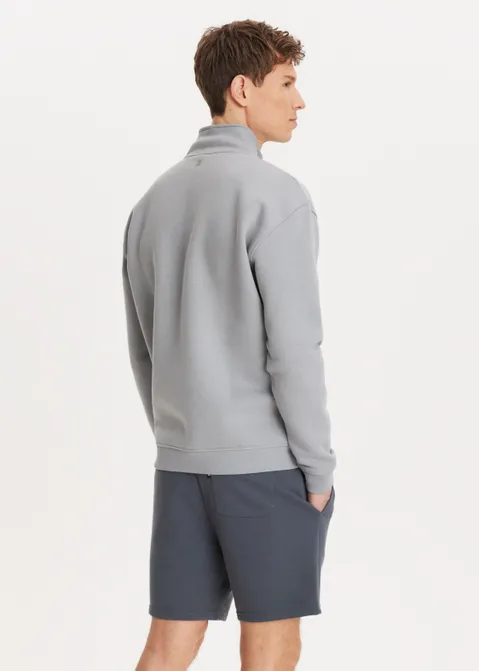 Brushed half zip sweater jeans (BLW.GR)