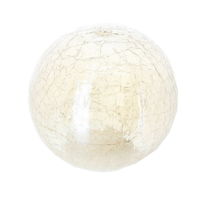 LED Kugel gebrochen - aus Glas - ø ca. 10 cm