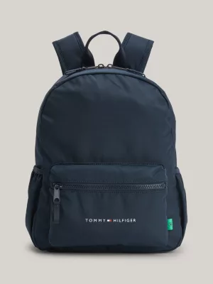 Mochila infantil reciclada com logo essencial