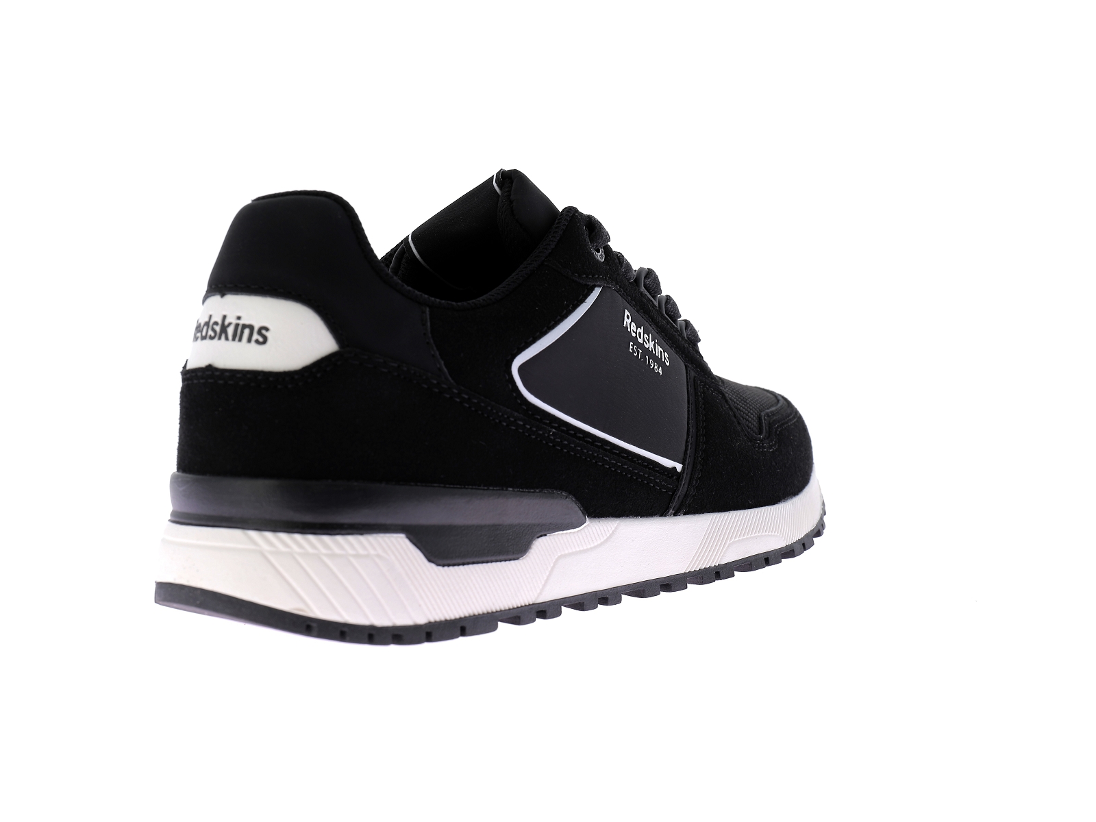 Redskins-BRAMS Matières combinées Noir Blanc