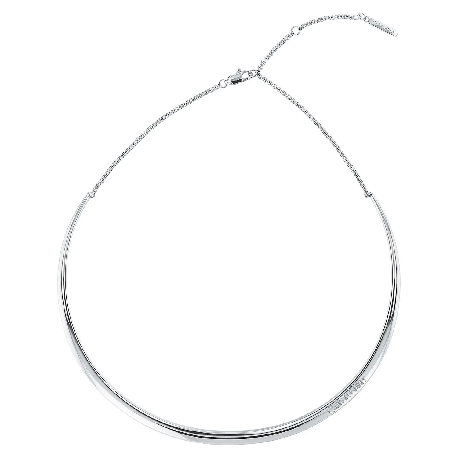 Calvin Klein Sculptural Halskæde Rustfrit Stål 35000012