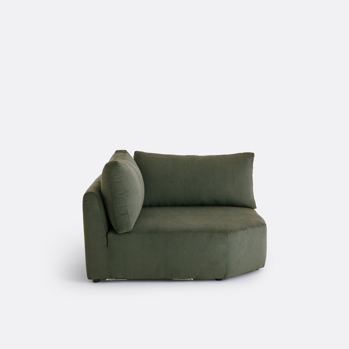 LA REDOUTE INTERIEURS<br>Elemento de canto reversível, veludo cotelê, Monica