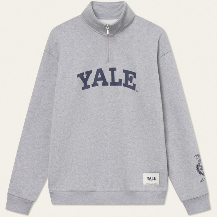 Les Deux x Yale Yale Logo Half-Zip Sweatshirt 310310