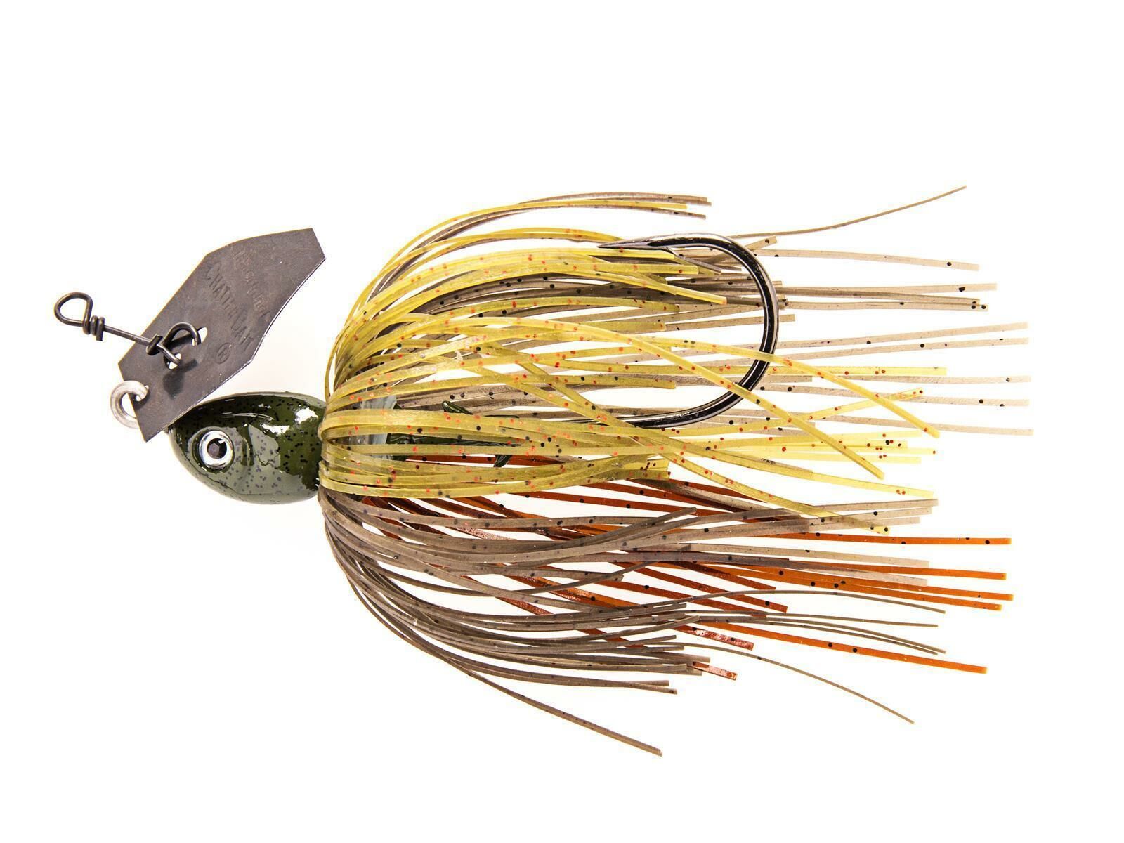 14g Project Z ChatterBait - Green Pumpkin Craw(Z-Man)