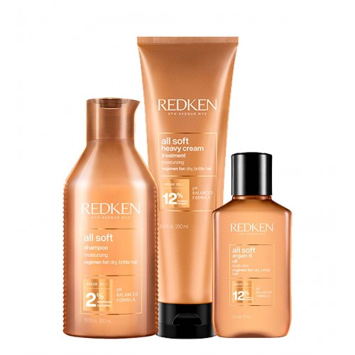 Redken All Soft Kit Hidratação Light