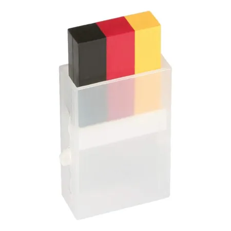 Goodmark Schminkstift Deutschland, 3-farbig schwarz/rot/gelb