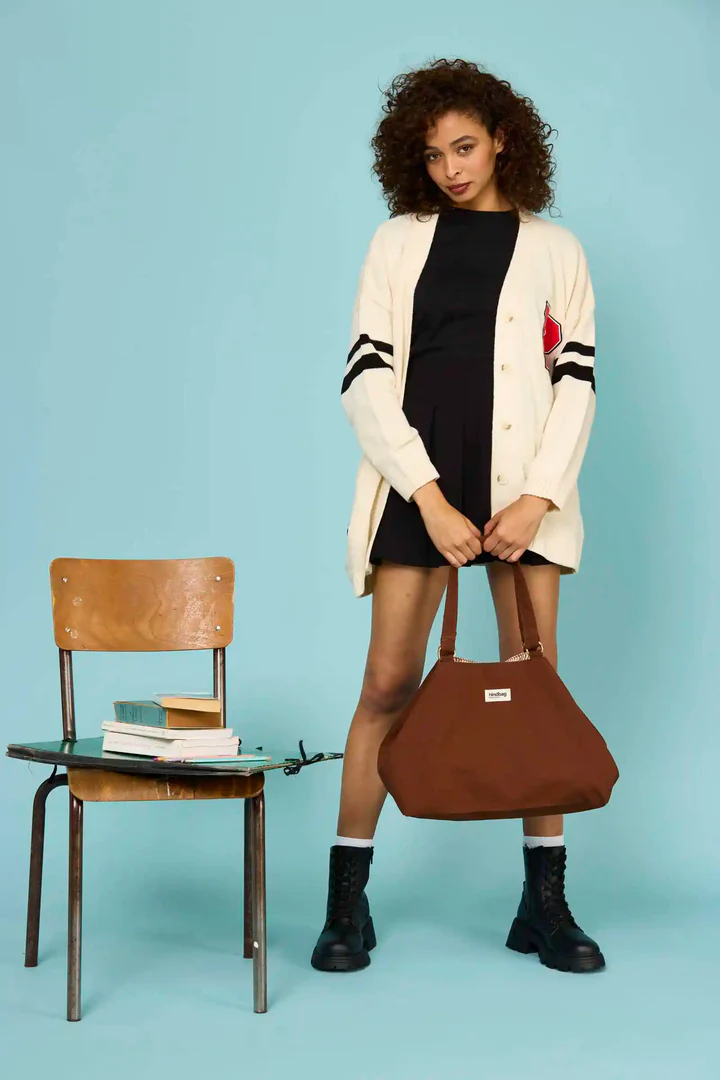 Sac cabas Raphaelle Chocolat
