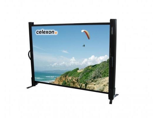 Celexon Tischleinwand 102x76 cm 4:3 Leinwand, 102 x 76 cm, manuell, Gehäuse schwarz