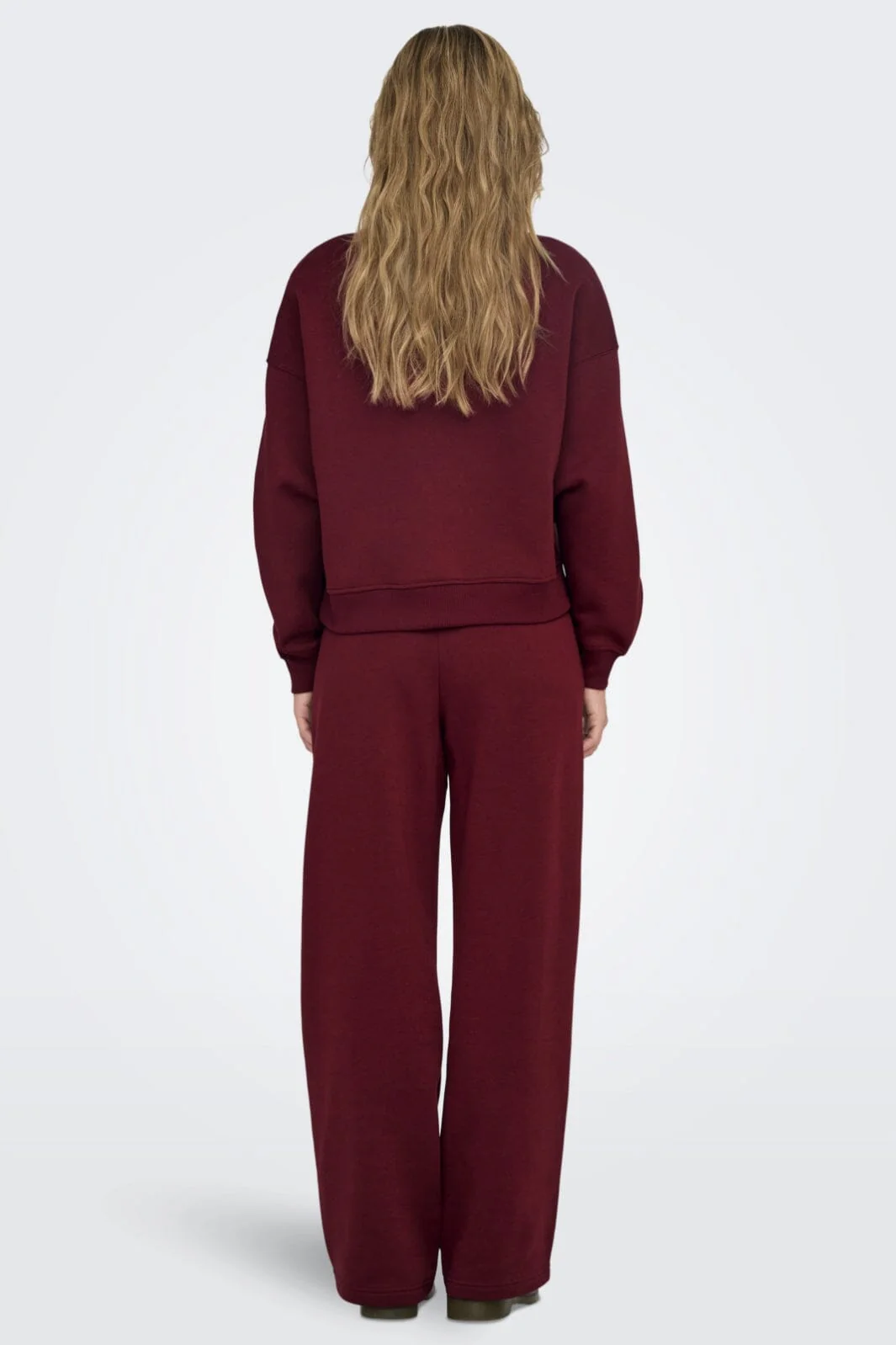 Only Onlbest L/S Crew Neck Swt 4748478 cabernet