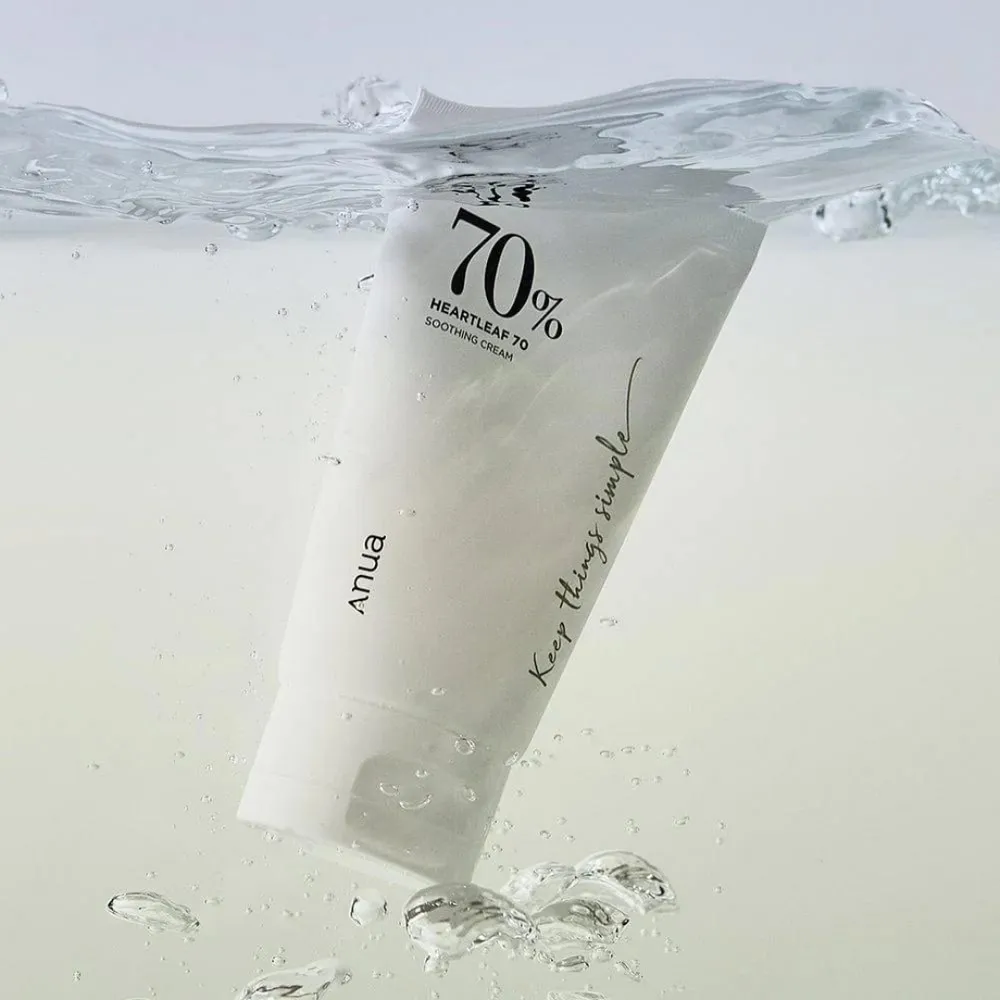 Anua Heartleaf 70% Soothing Cream - 100 ml.