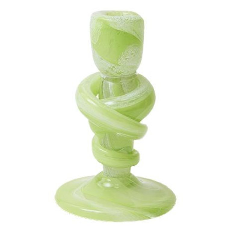 HKliving Knotted kandelaar Medium Green