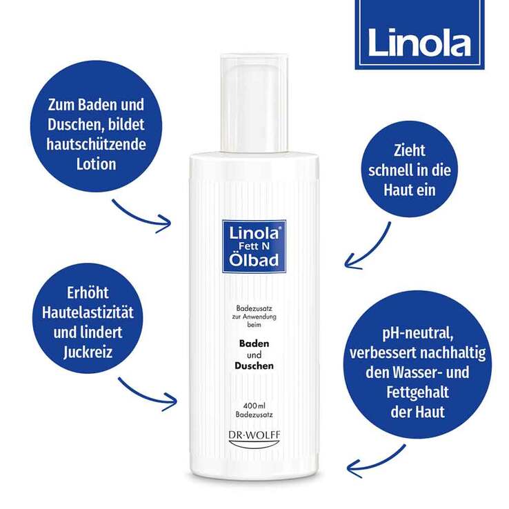 Linola fett N Ölbad, 400 ml