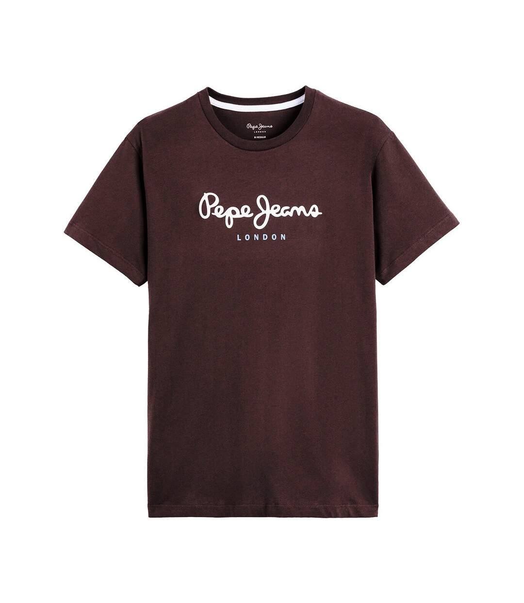 T-shirt Marron Homme Pepe jeans Eggo N