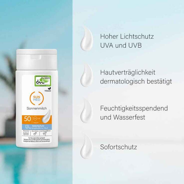 Sun Med Sonnenmilch LSF 50, 200 ml