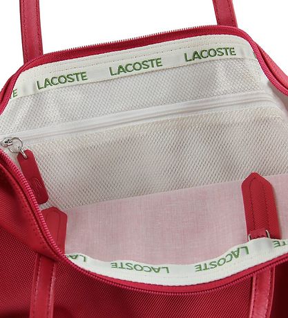 Lacoste Shopper - Vertical Shopping Bag - Kirseb?rr?d