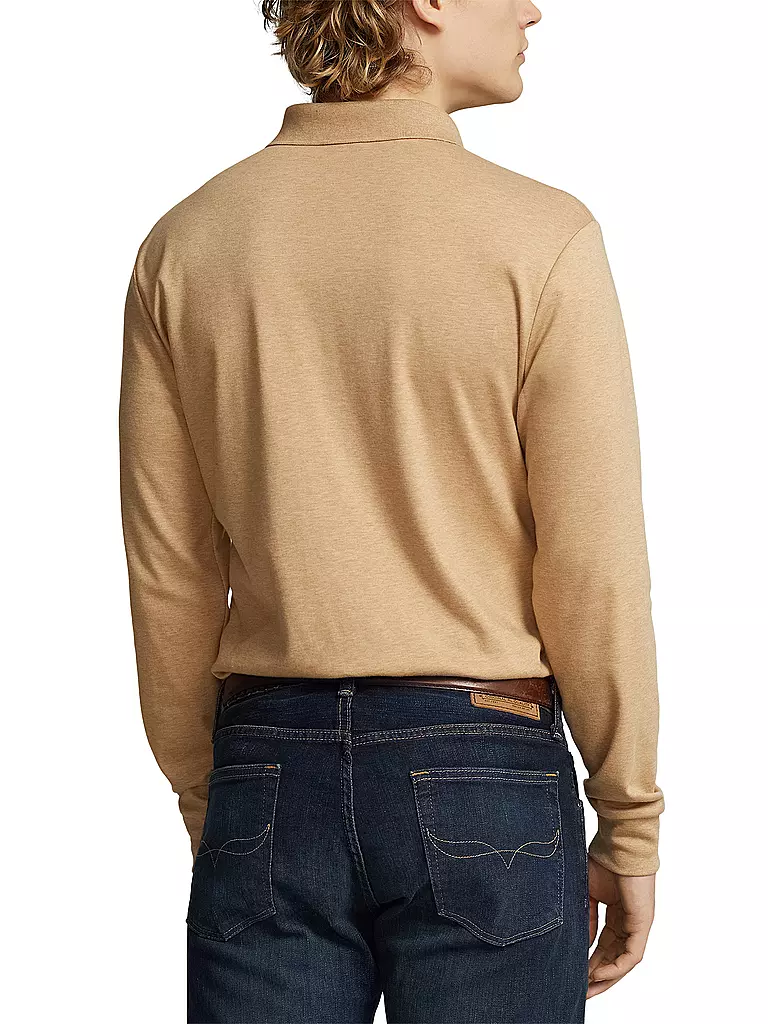 POLO RALPH LAUREN Poloshirt Custom Slim Fit beige