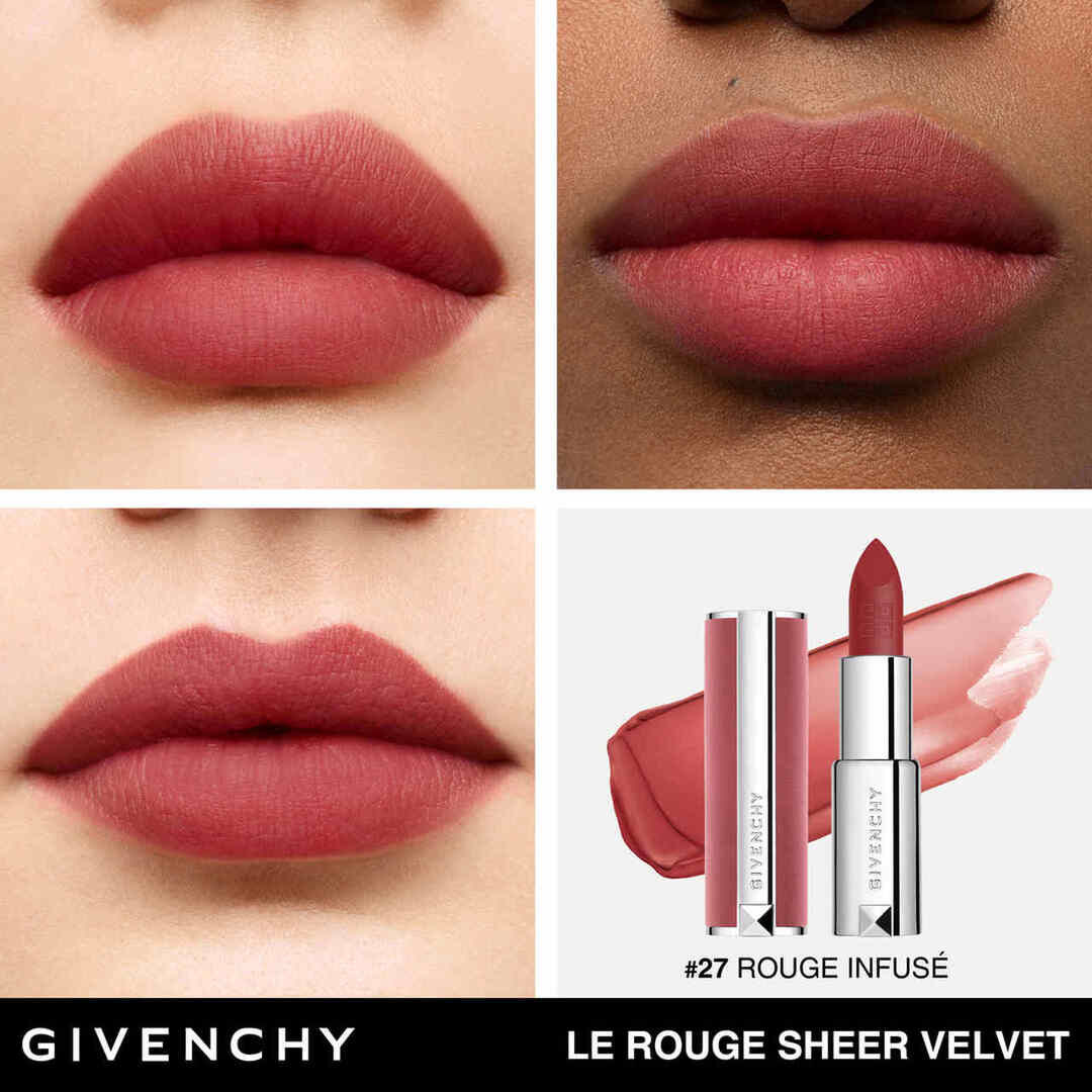 GIVENCHY LÁBIOS Le Rouge Sheer Velvet