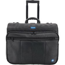 Valise pour pilotes rPET SAMAR, PET recyclé, noir