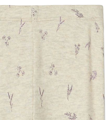 Name It Leggings - NbfDabua - Peyote Melange/Small Flower