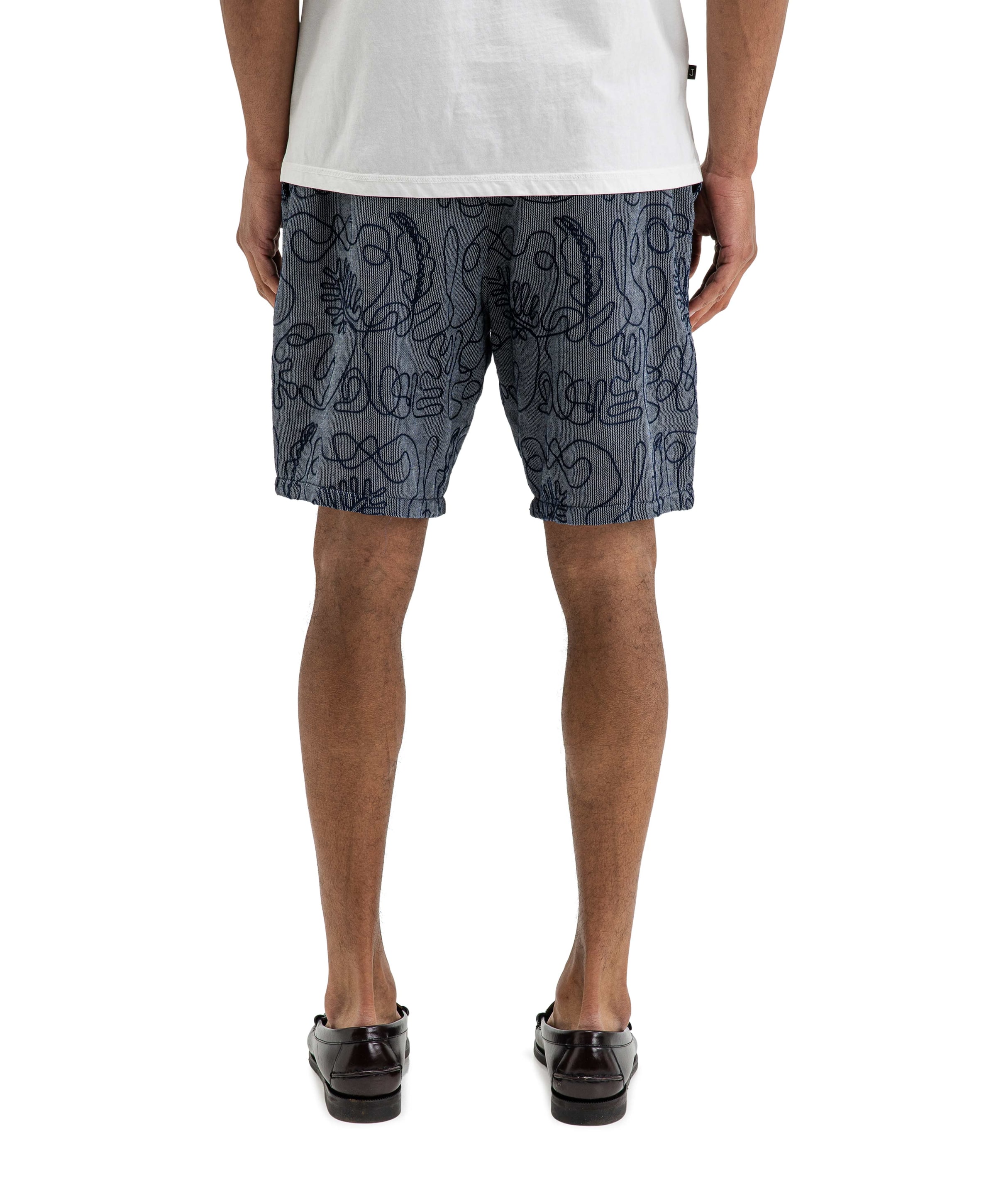 Butcher of Blue Alex Embro Shorts heren korte broek blauw