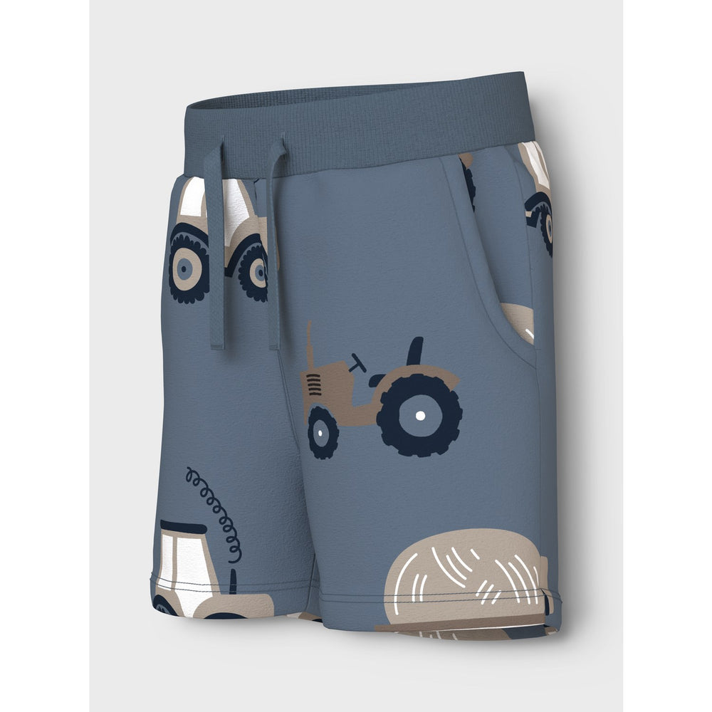 Køb Name It Blue Mirage Jame Sweat Long Shorts
