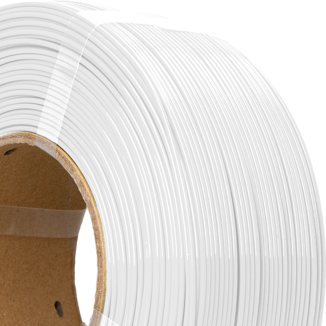 AzureFilm  PCTG Refill White, 1,75 mm / 1000 g    Leicht zu verarbeitendes Material mit hoher Temperaturbeständigkeit in White, ohne Spule