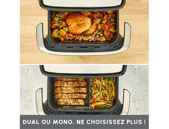 MOULINEX - Friteuse à air chaud EZ922DF0 Easy Fry Dual Flex