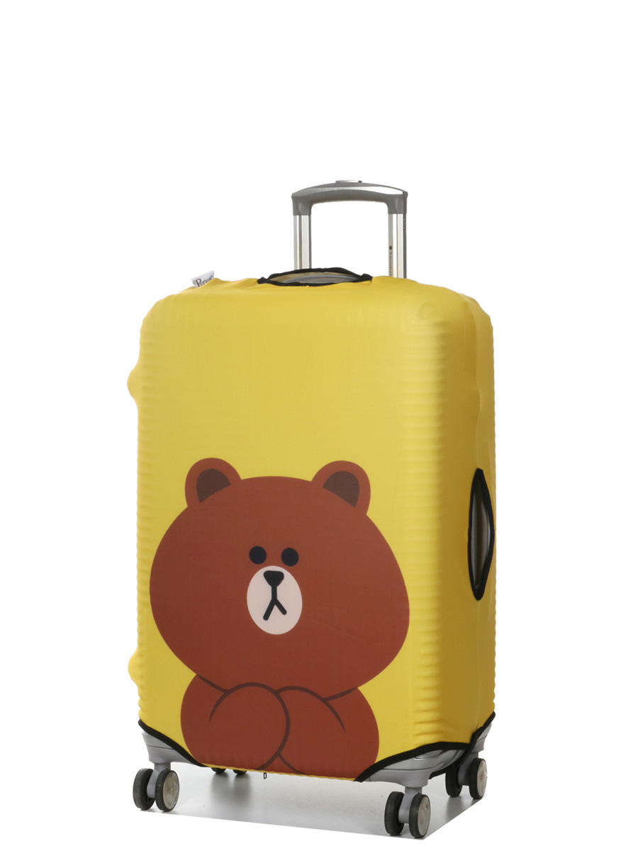 Housse de valise Periea Yellow Teddy M