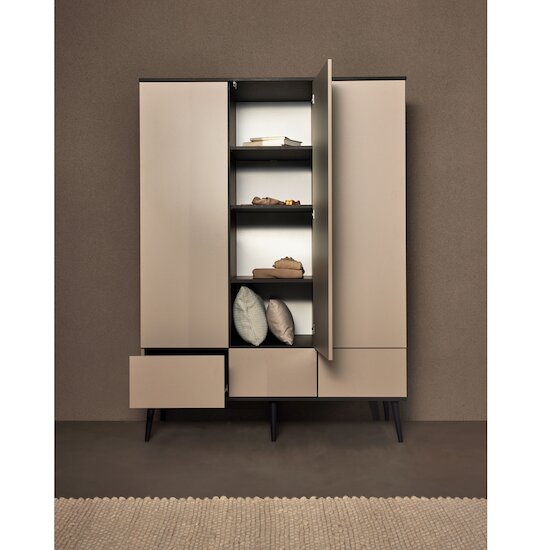 Flow armoire 3 portes   Stone        de               Quax
