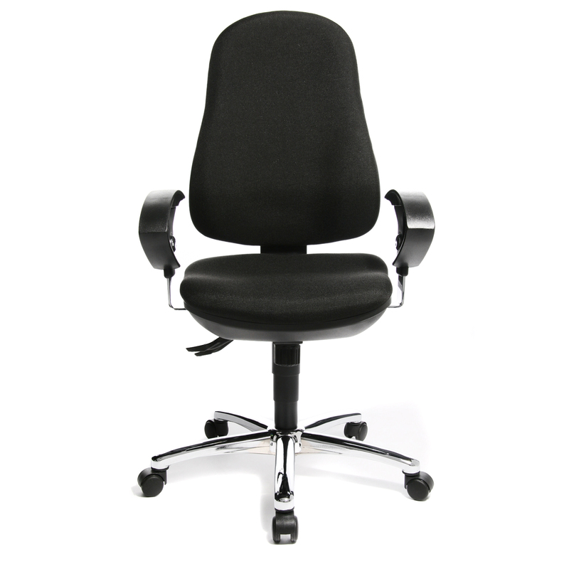 Topstar Support SY Deluxe Bürostuhl, schwarz