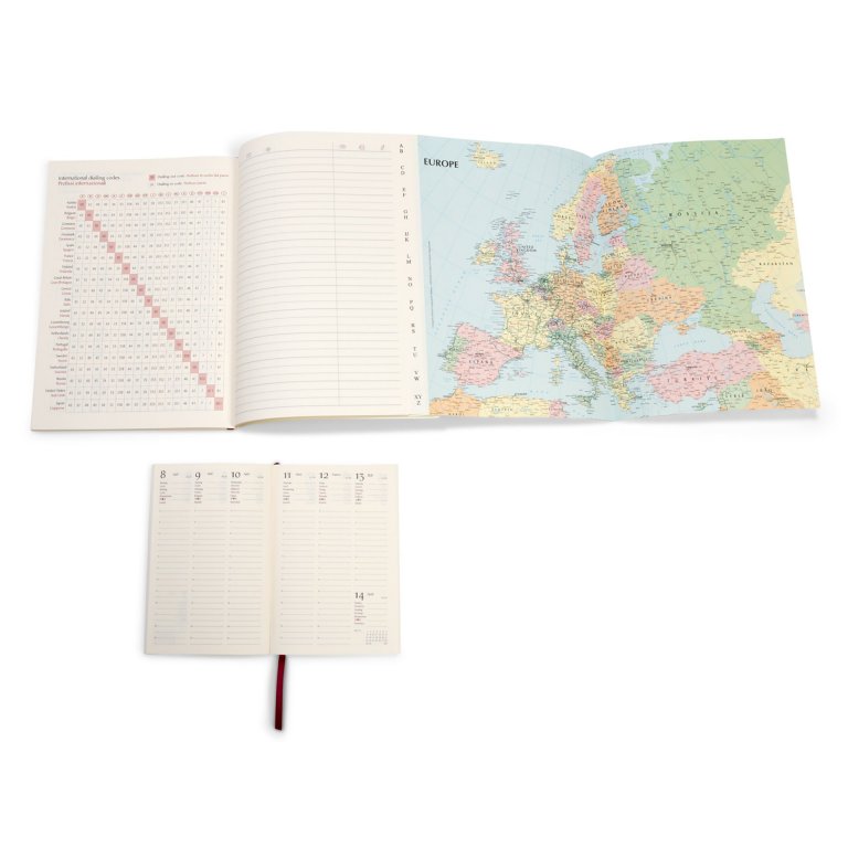 Wochenkalender 12 Monate Buchblock