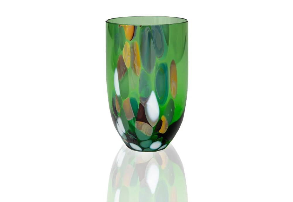 Anna Von Lipa  Marble Tumbler glas - Pine Green