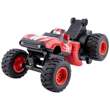 Sharper Image RC Stuntauto Split Twister Rot ferngesteuert Spielzeugauto