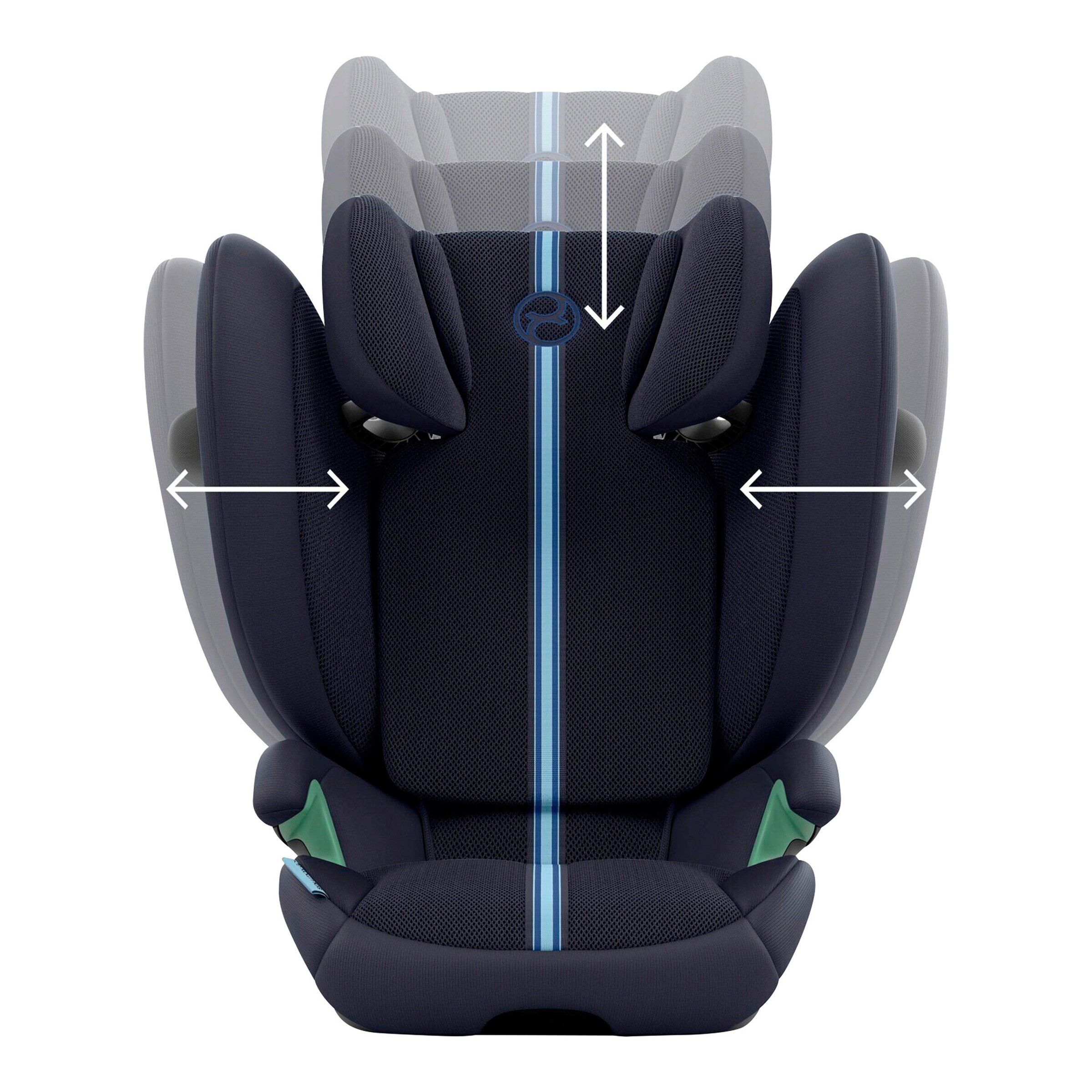 Cybex - GOLD Kindersitz SOLUTION G2 I-FIX PLUS ocean blue