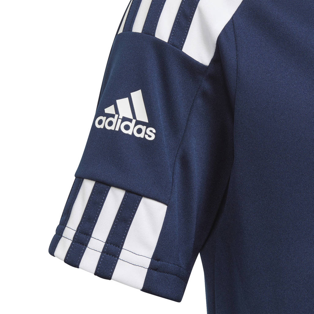 adidas Junior voetbalshirt Squad 21 donkerblauw