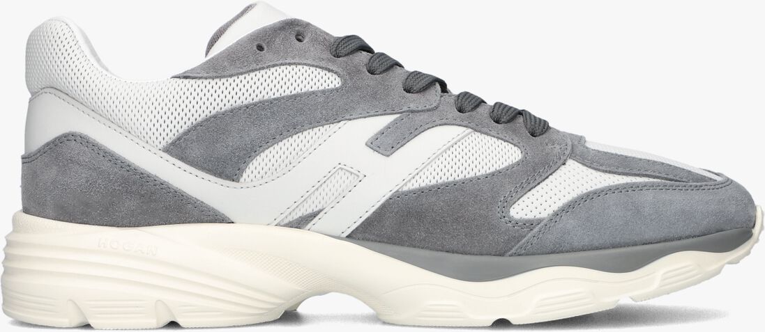 grijze hogan lage sneakers hxm6650fj10 sue