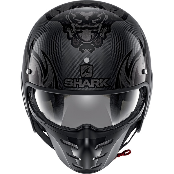Shark - Casque S-Drak 2 Carbon Dagon Gris / Noir