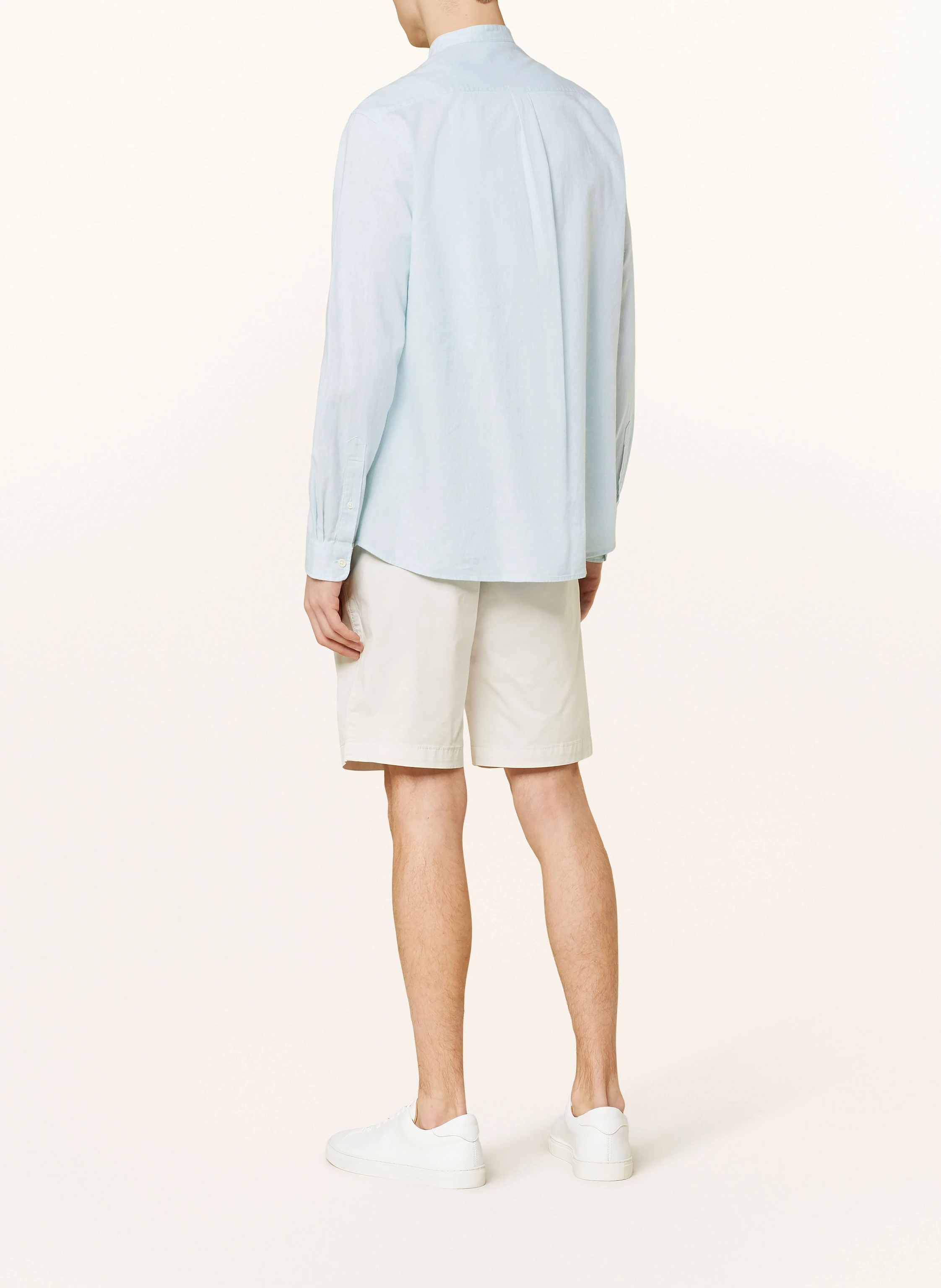 PAUL Hemd Comfort Fit mit Leinen