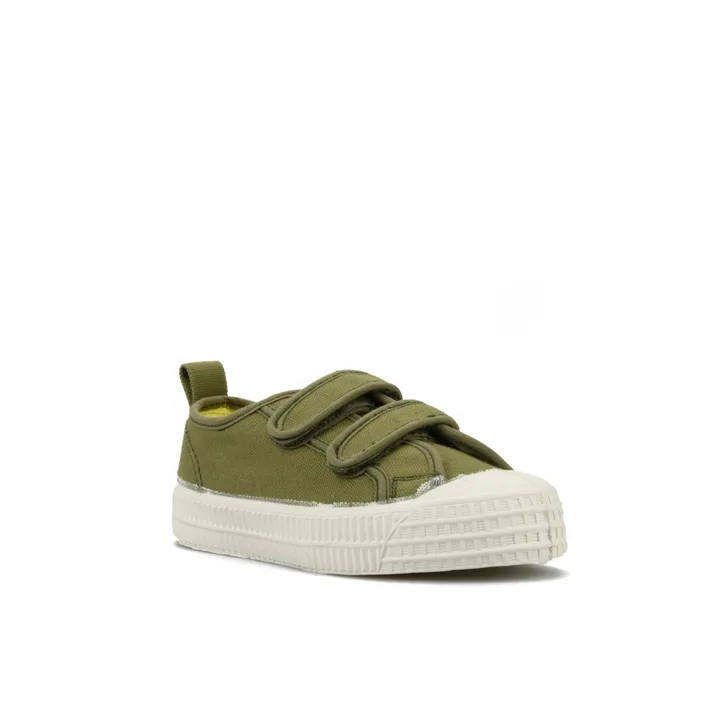 Novesta Baskets Scratchs Vegan | Vert kaki